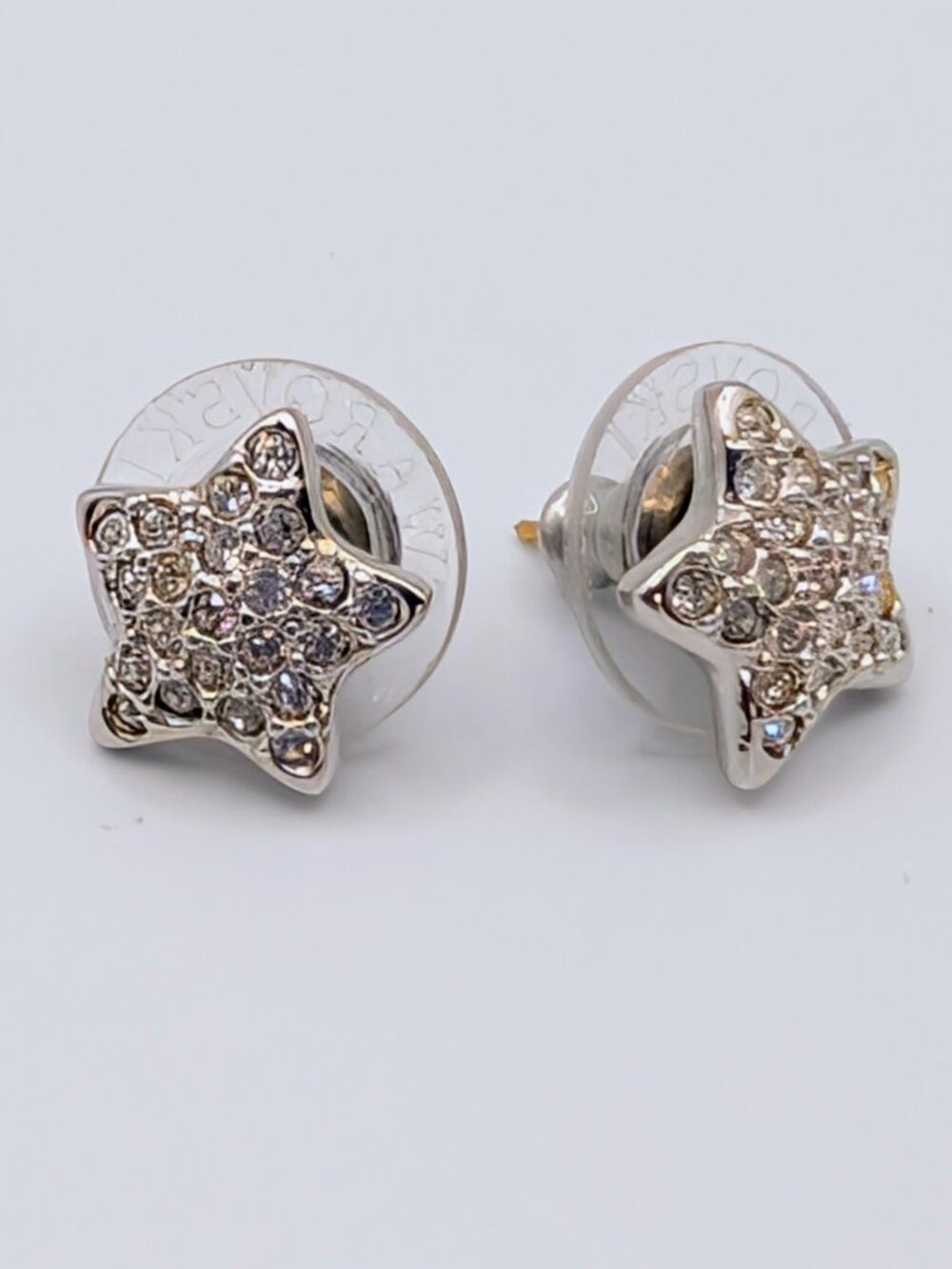 Authentic Swarovski Crystals Star Studs - Vintage Originals
